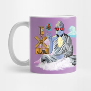 Steampunk Buddha Mug